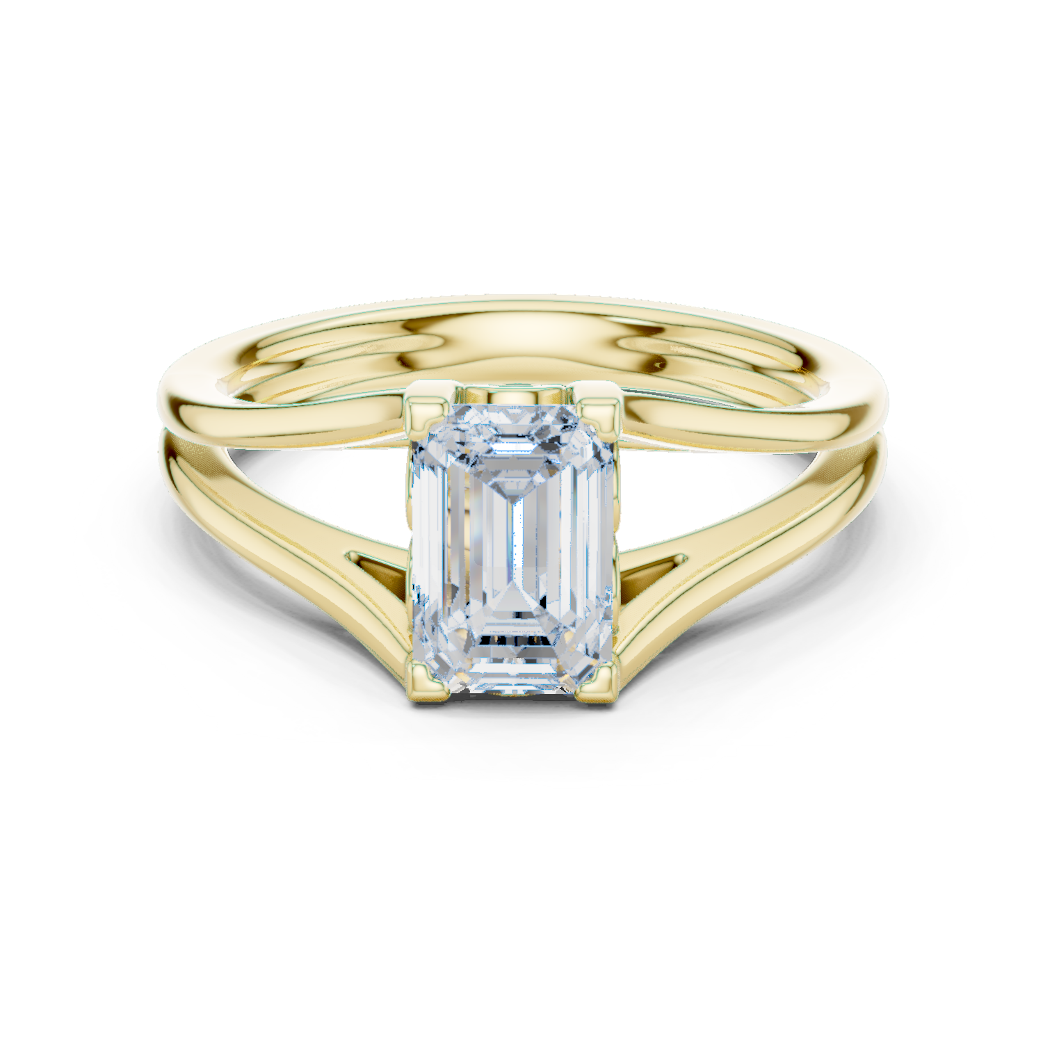 Emerald Solitaire Ring