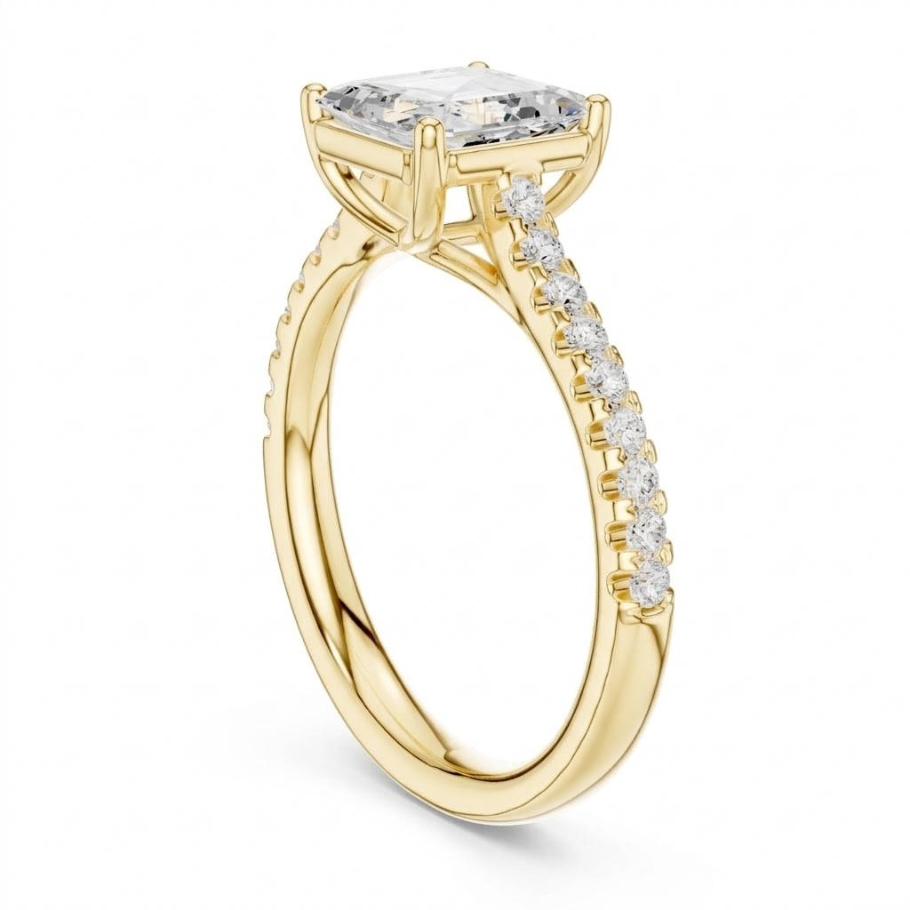 Princess-Cut Diamond Ring