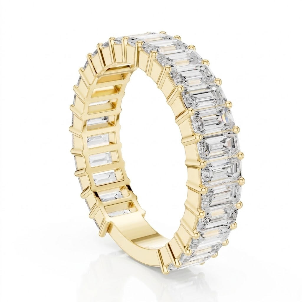 Emerald Eternity Band