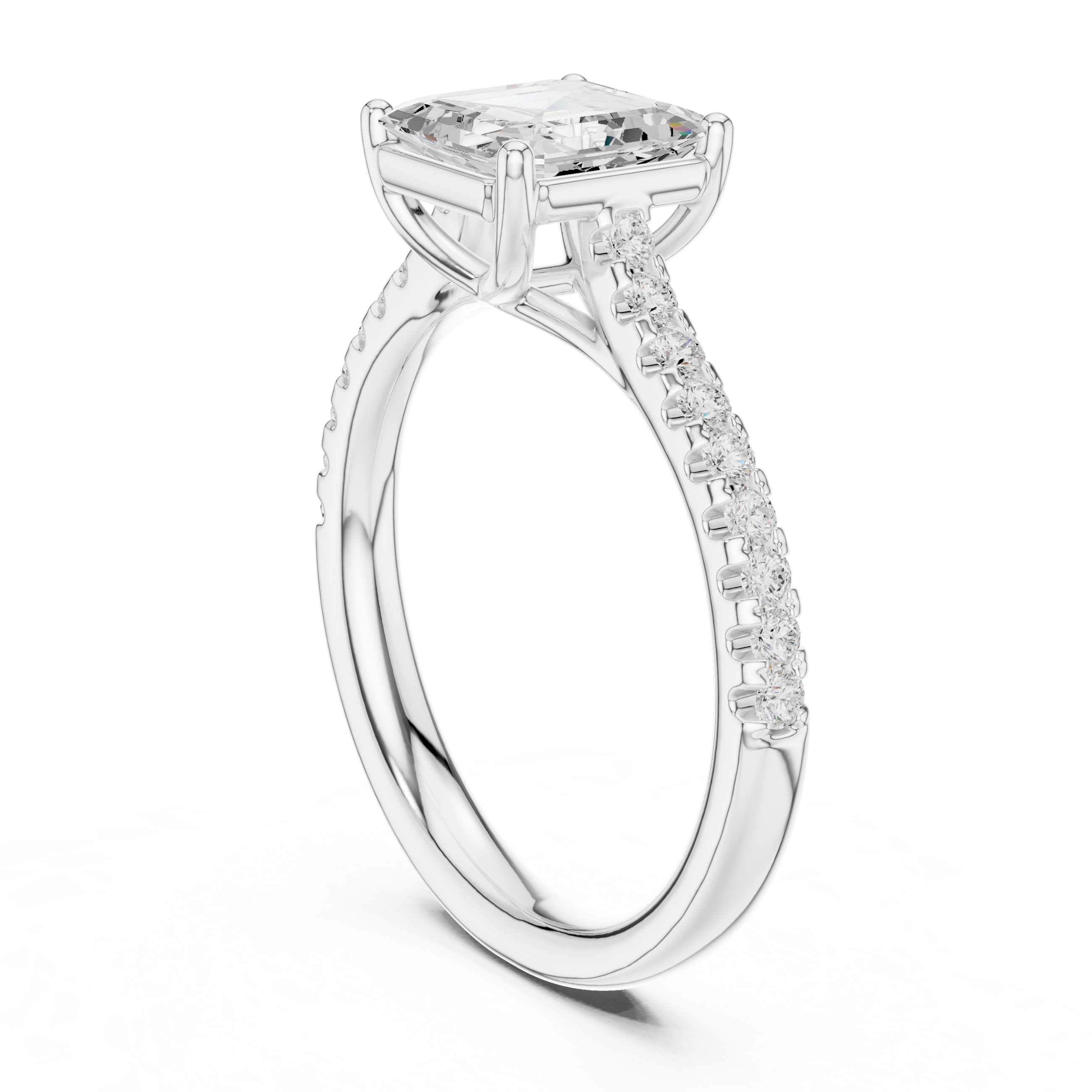 Princess-Cut Diamond Ring