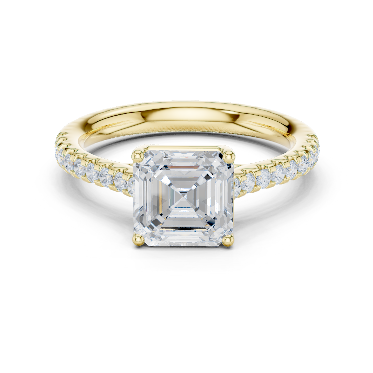Princess-Cut Diamond Ring