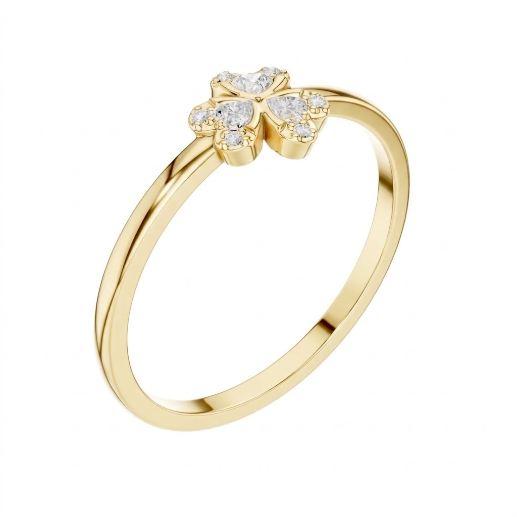 Heart Clover Gold RGemini sing