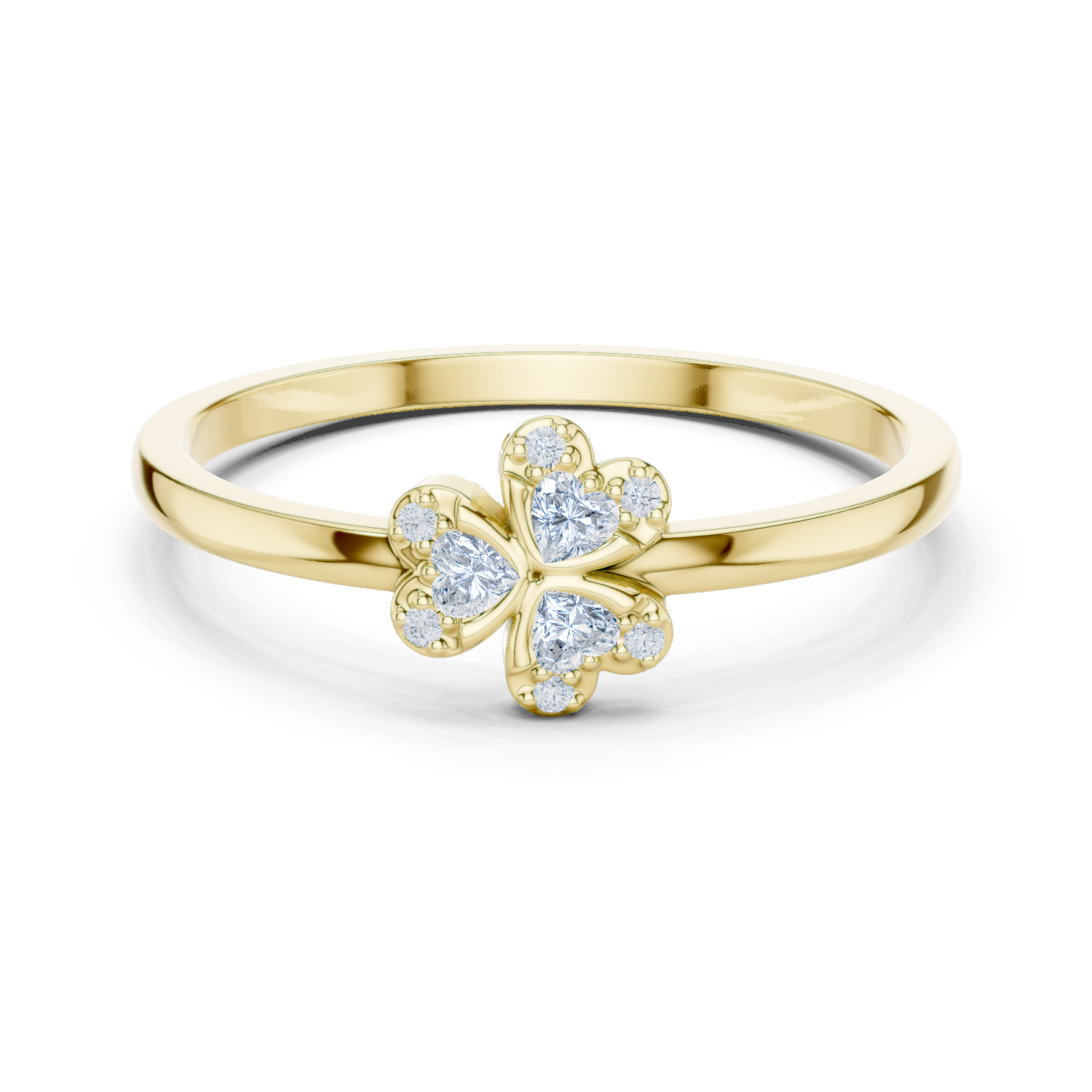 Heart Clover Gold RGemini sing